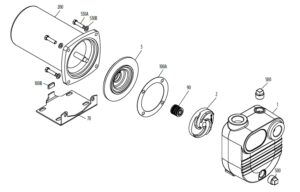 Franklin Electric FBSE Series Close-Coupled Self-Priming Pump 1 FBSE