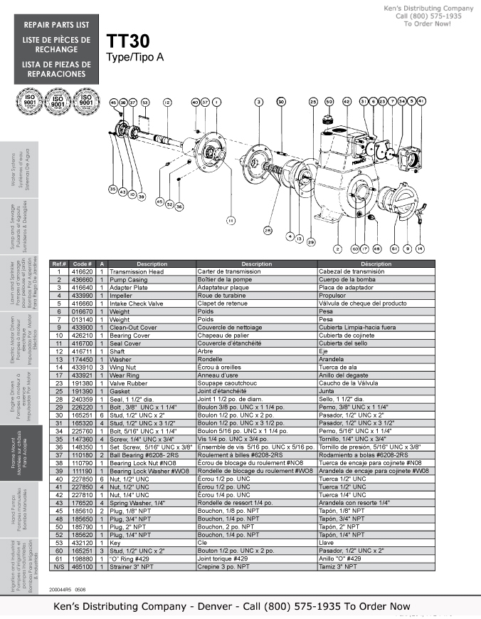 TT-Series-Repair-Parts