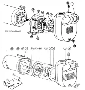 BSE series exploded parts 2