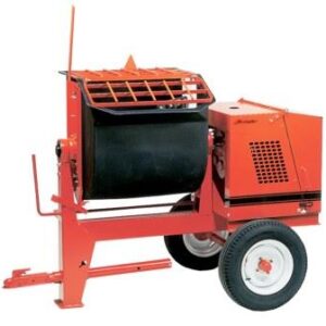 Crown Construction Mortar Mixer 8PR Poly Drum