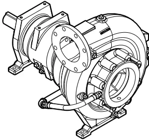 Franklin Electric 14 Inch Frame Mount Centrifugal Pump