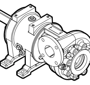 Franklin Electric 7.5 Inch Frame Mount Centrifugal Pump