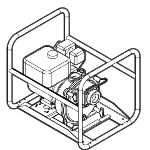 Franklin Electric FTSP Gas Engine Centrifugal Pump