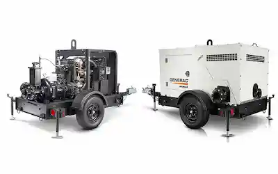 CH&E Generac Magnum Diaphragm Dry Prime Trash Pump MTP4DZD 4″