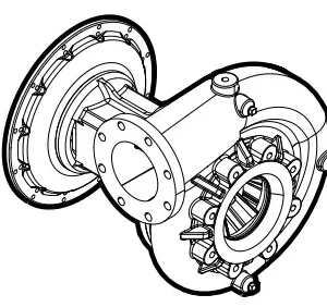 Franklin Electric 13 Inch SAE Engine Drive Centrifugal Pump