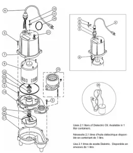 WS series exploded parts 1