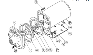 Monarch Industries ACE-S75SD Series Centrifugal Pump Square Flange & Repair Parts 1 image 1