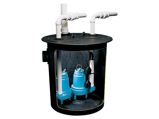 Duplex Sewage Pump System