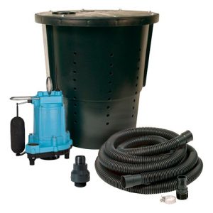 Series Crawlspace Sump Pump System