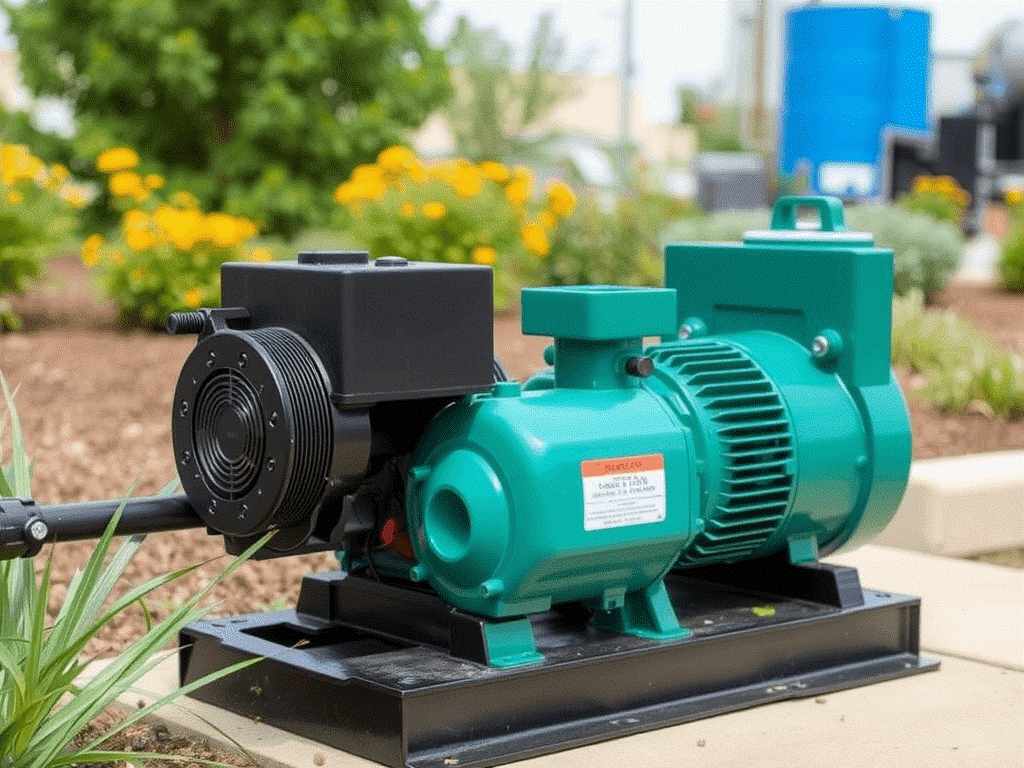 Image showcasing Franklin Electric Centrifugal Pump Repair for Irrigation