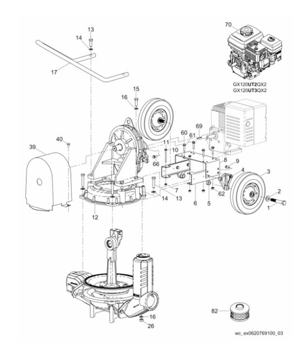 PDI3A Pump cpl Repair Parts