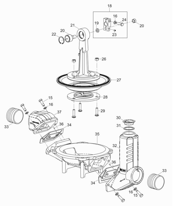 PDI3A Plunger/Housing Repair Parts