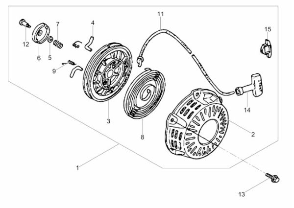 PDI3A Engine Honda Starter