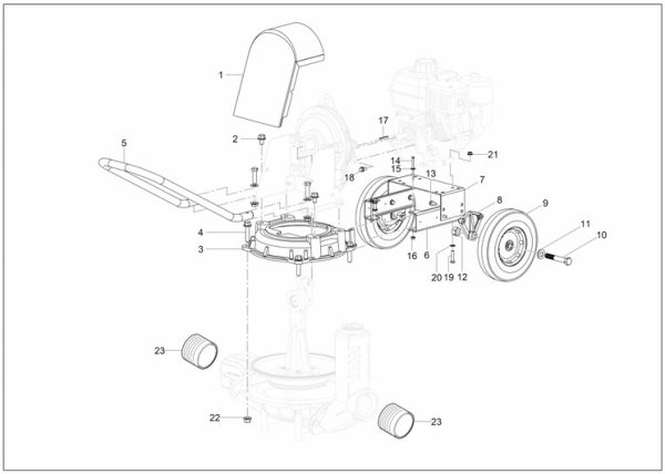 PDT2A Pump Assembly Repair Parts