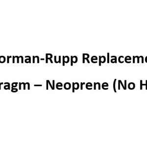 3 Inch Gorman-Rupp Replacement Diaphragm - Neoprene (No Holes)