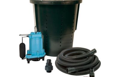 Series Crawlspace Sump Pump System
