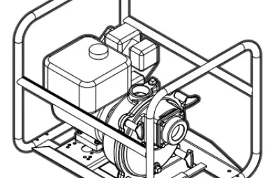 Franklin Electric Centrifugal GAS Engine FTSP Water Pump